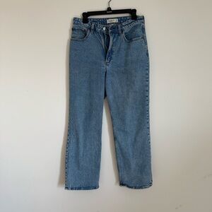 Abercrombie & Fitch Blue Straight Leg Jeans Classic Denim